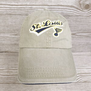 ST LOUIS BLUES LOGO ADJUSTABLE STRAPBACK BASEBALL HAT DAD CAP